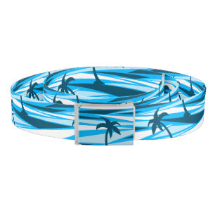 Abstract palm trees belt
