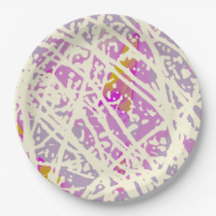 Abstract Paper Plates