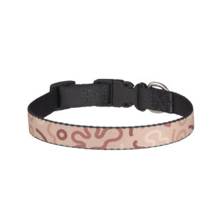 Abstract Party Doodle Pattern Pet Collar