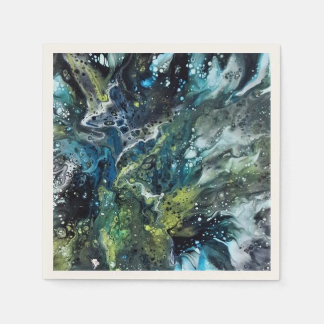 Abstract Party , multicolore. Napkins (Front)