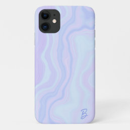 Abstract Pastel Agate Personalized Phone Case