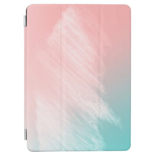 ABSTRACT PASTEL AND MINT WALL iPad AIR COVER