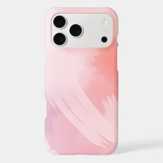 Abstract pastel brush iPhone 17 pro max case