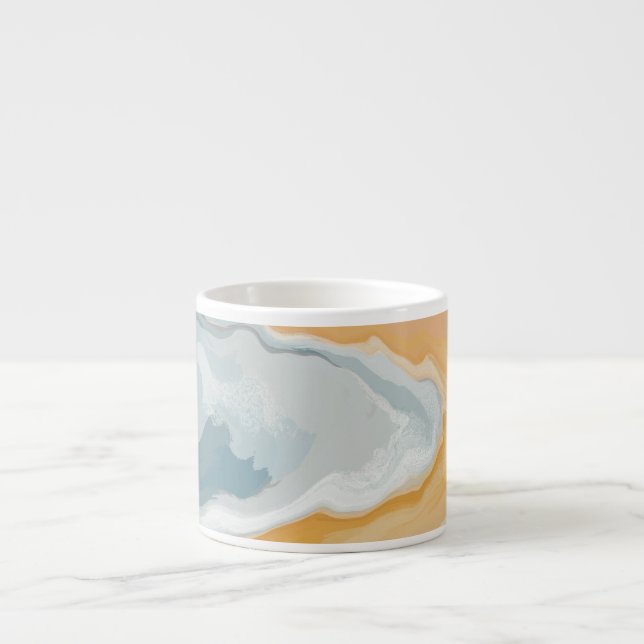Abstract Pastel Paint Summer Edition Coffee Mug (Front)