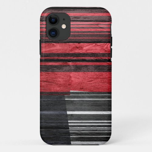 Abstract Pastel Wood 2 iPhone 11 Case