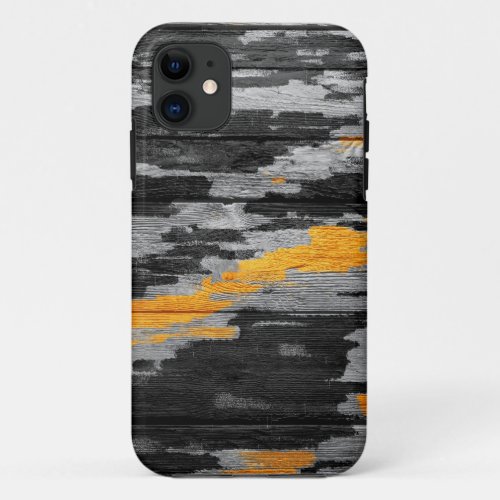 Abstract Pastel Wood iPhone 11 Case