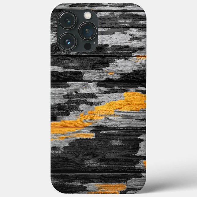 Abstract Pastel Wood Look Case-Mate iPhone Case (Back)