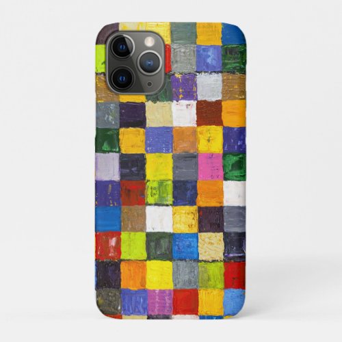 Abstract Patchwork iPhone 11 Pro Case