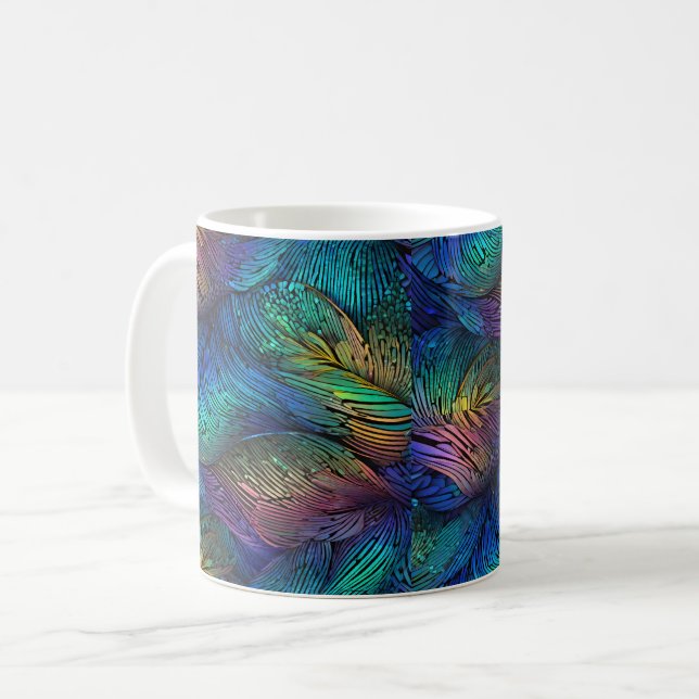 Abstract Pattern 01 Coffee Mug (Front Left)