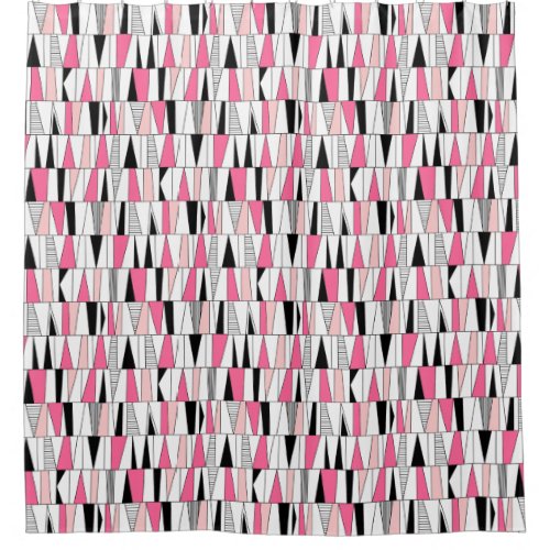 Abstract Pattern 070721 _ Colours 04 Shower Curtain