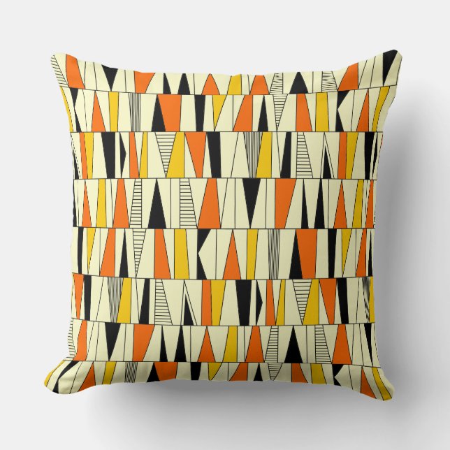  Abstract Pattern 070721 - Colours 06 Throw Pillow (Front)