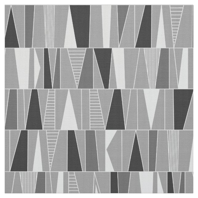  Abstract Pattern 070721 - Shades of Gray Fabric (Swatch)