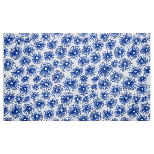 Abstract Pattern 101115 _ Navy Blue Fabric