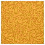 Abstract Pattern 110523 - Amber and Orange Fabric