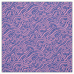 Abstract Pattern 110523 - Pink and Navy Blue Fabric