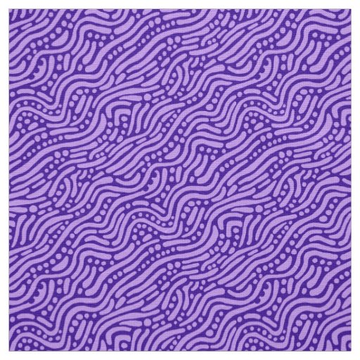 Abstract Pattern 110523 - Shades of Purple Fabric