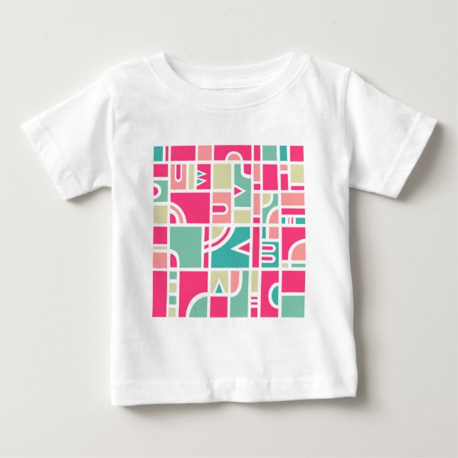 Abstract Pattern 170715 Baby T-Shirt (Front)