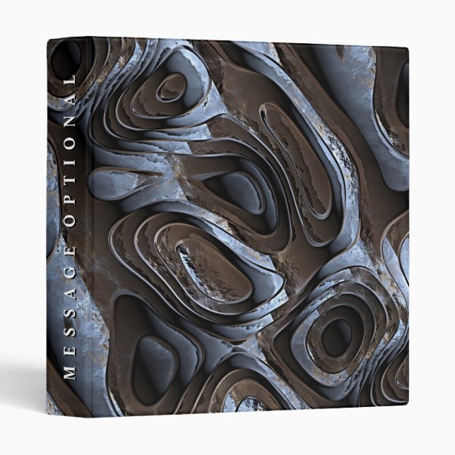 Abstract Pattern 1 Binder (Front/Spine)
