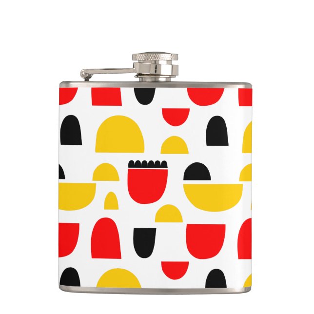 Abstract Pattern 280515 Flask (Front)