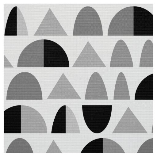 Abstract Pattern 290721 - Monochrome Fabric