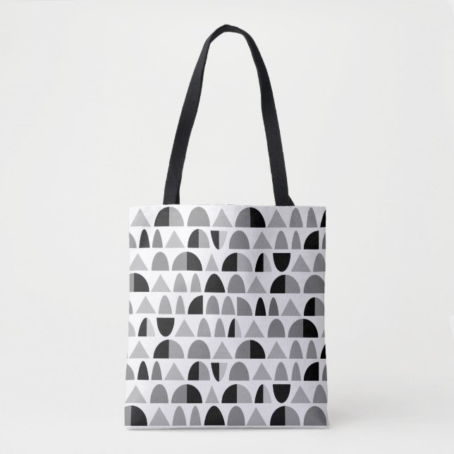 Abstract Pattern 290721 - Monochrome Tote Bag (Front)