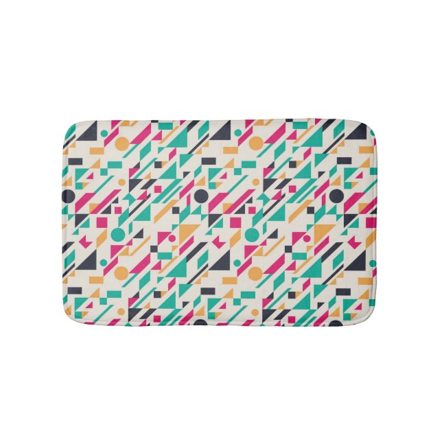 Abstract pattern 3 bath mat (Front)