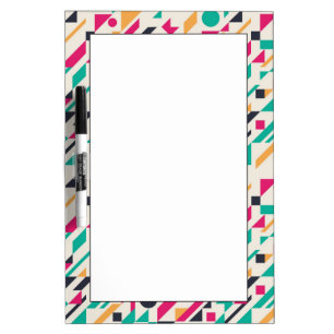 Abstract pattern 3 dry erase board