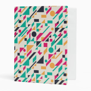 Abstract pattern 3 mini binder