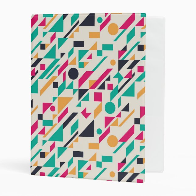 Abstract pattern 3 mini binder (Front/Inside)