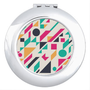 Abstract pattern 3 mirror for makeup