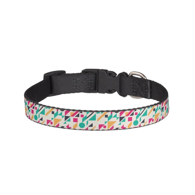 Abstract pattern 3 pet collar (Front)