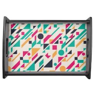 Abstract pattern 3 serving tray