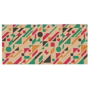 Abstract pattern 3 wood USB flash drive