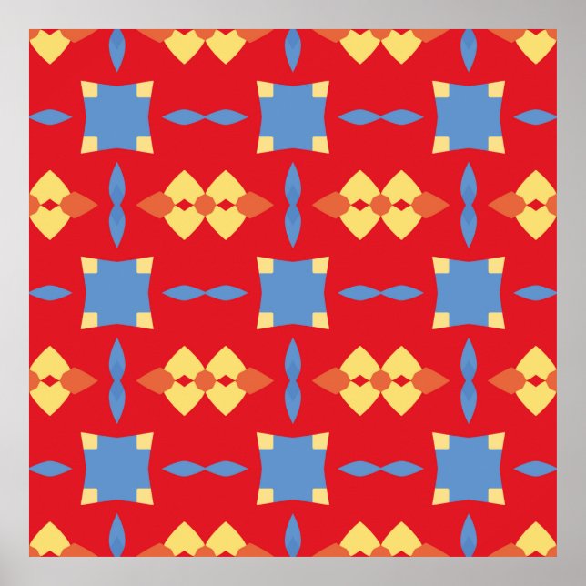 Abstract pattern. abstract,background,badge,beauty poster (Front)