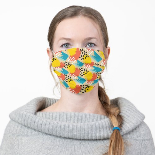 Abstract Pattern Adult Cloth Face Mask
