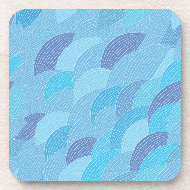 Abstract pattern beverage coaster (Front)