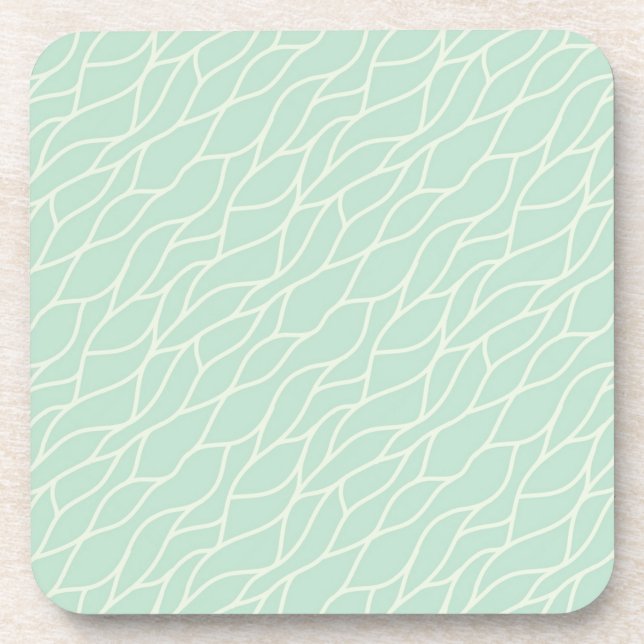 Abstract pattern beverage coaster (Front)