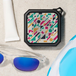 Abstract pattern bluetooth speaker
