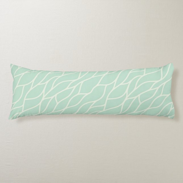 Abstract pattern body pillow (Front)