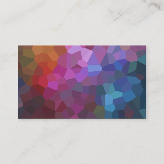 Abstract Pattern Business Card (Front)