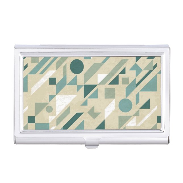 Abstract pattern business card case (Front)