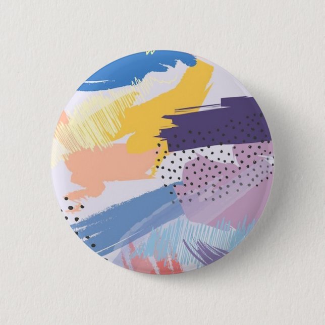 Abstract pattern button (Front)