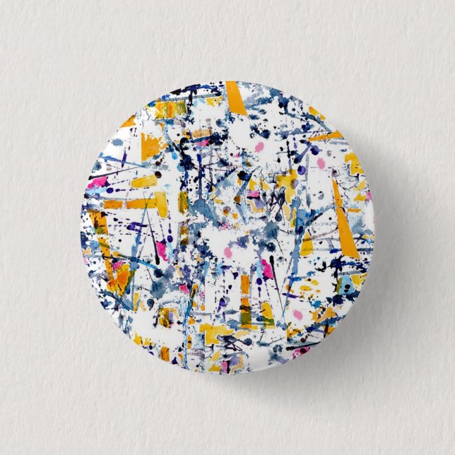 Abstract pattern button (Front)