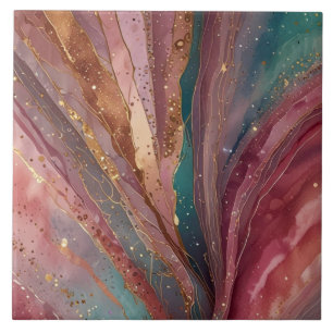 Abstract pattern Ceramic Tile