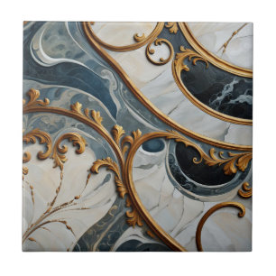 Abstract Pattern Ceramic Tile