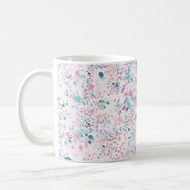 Abstract pattern coffee mug (Left)