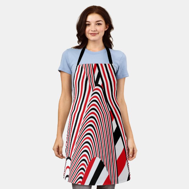 Abstract Pattern Creation 2 Apron (Worn)