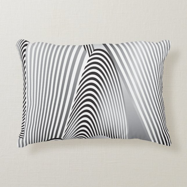 Abstract Pattern Creation 3 Accent Pillow (Front)