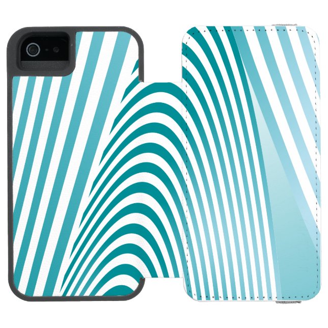 Abstract Pattern Creation 4 Incipio iPhone Wallet Case (Folio Open)