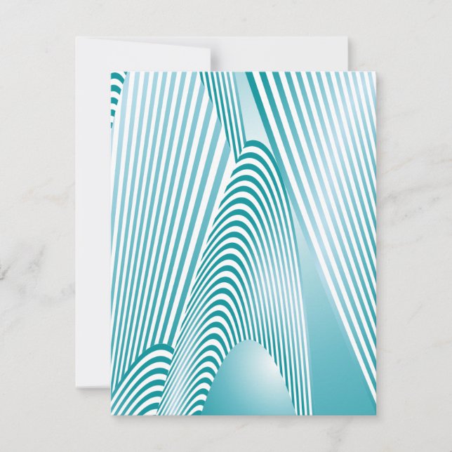 Abstract Pattern Creation 4 Note Card (Front)